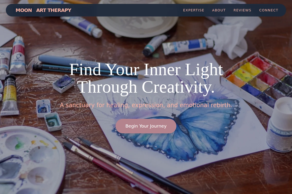 Moon Art Therapy